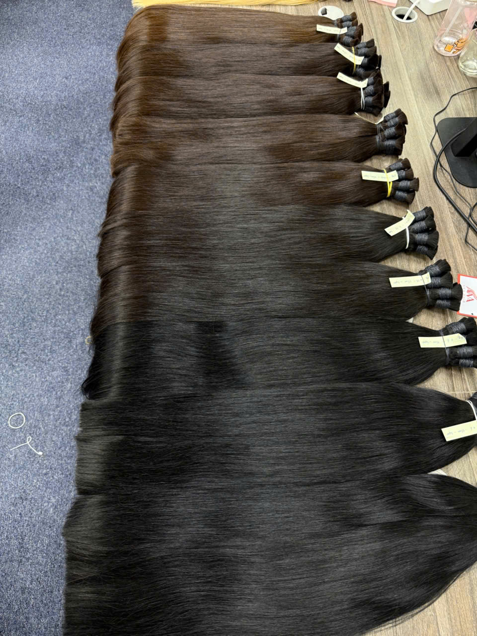 JUST IN – PREMIUM BULK HAIR EXTENSIONS – MULTI COLOR COLLECTION