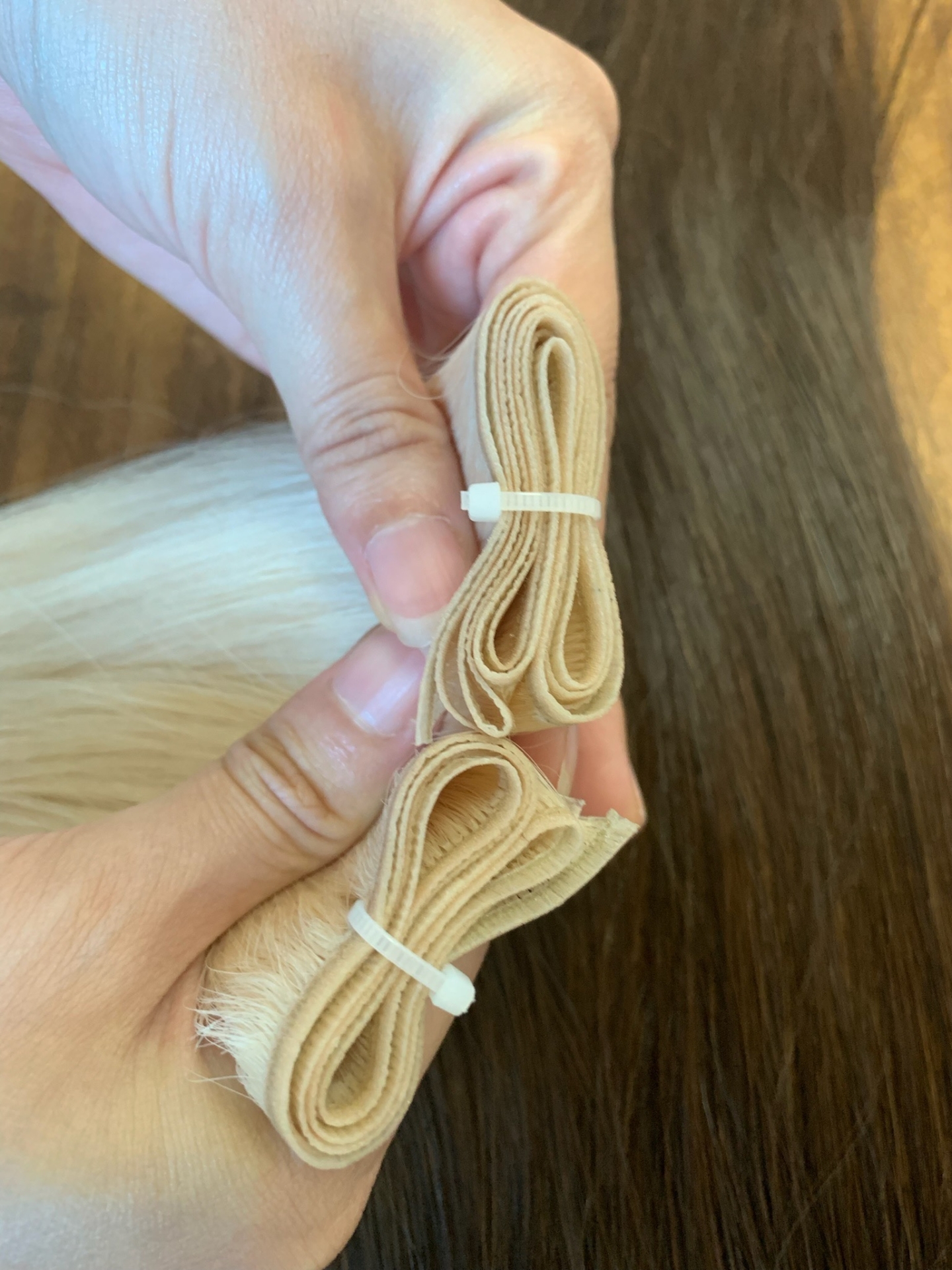 VIETNAMESE LUXURY GENIUS WEFT HAIR EXTENSIONS - AVA HAIR - COLOR #12.0