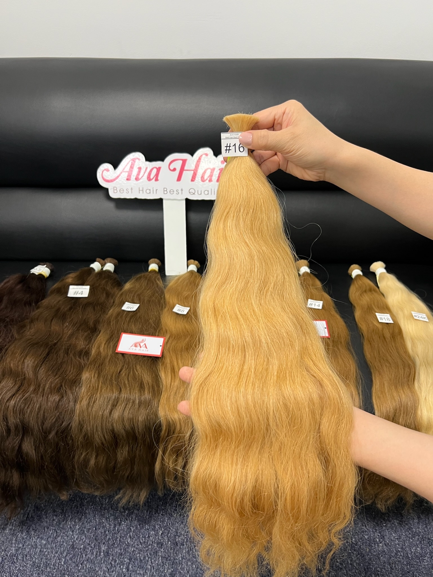 PREMIUM VIETNAMESE WAVY BULK HAIR EXTENSIONS