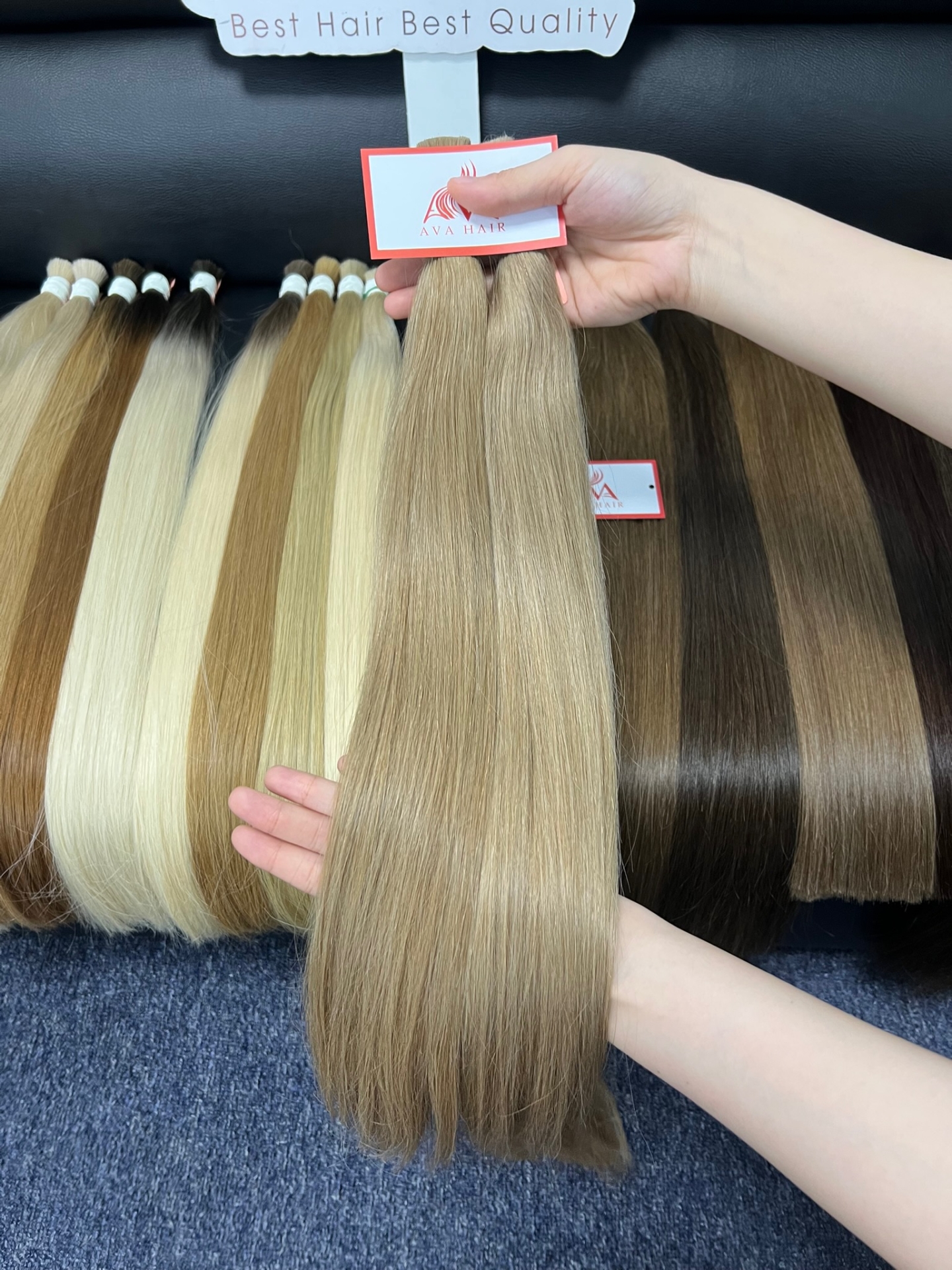 HIGH QUALITY BULK HAIR – NATURAL & CUSTOM COLOR