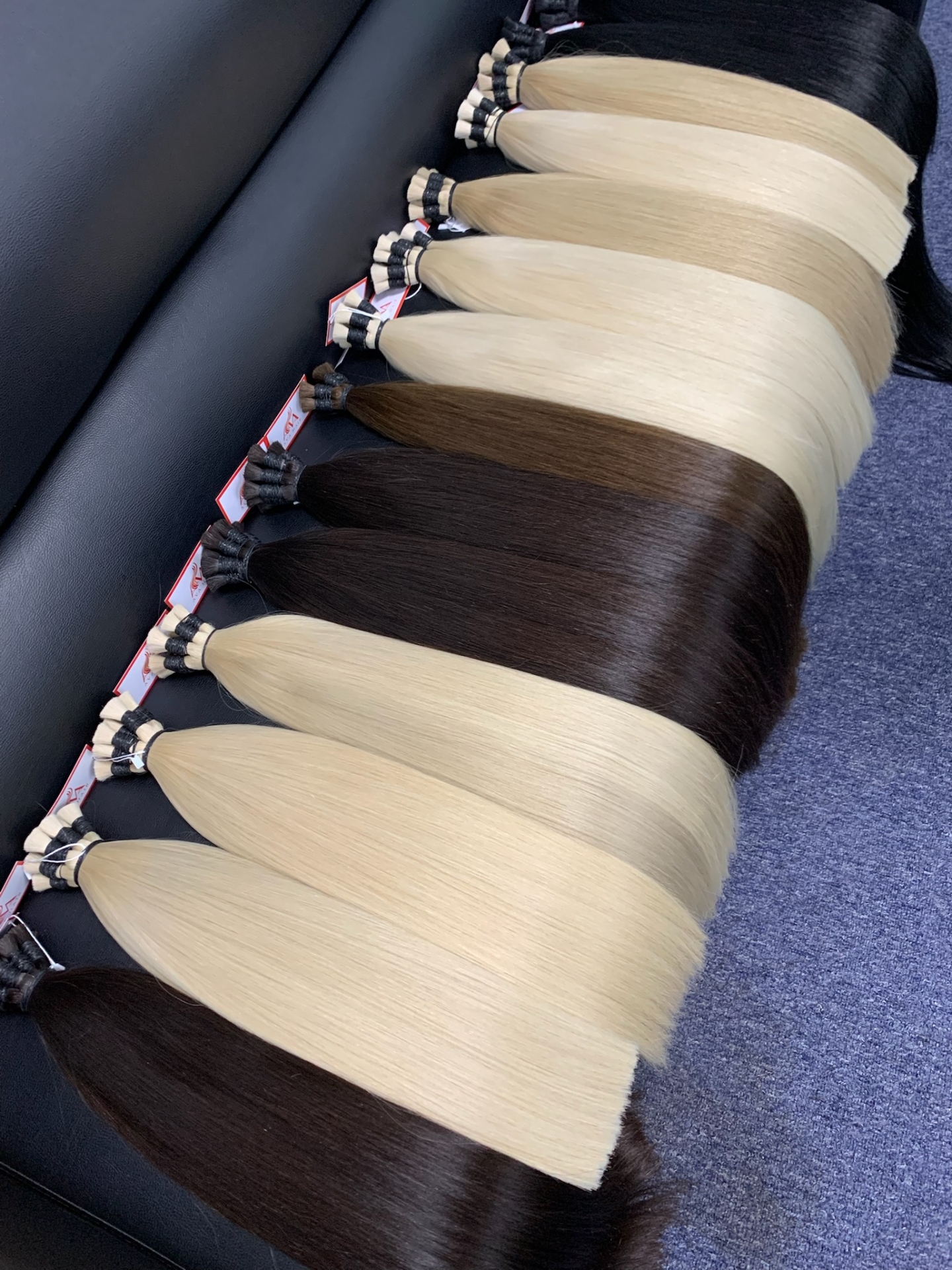NEW STOCK – BULK HAIR EXTENSIONS FROM NATURAL TO BLONDE