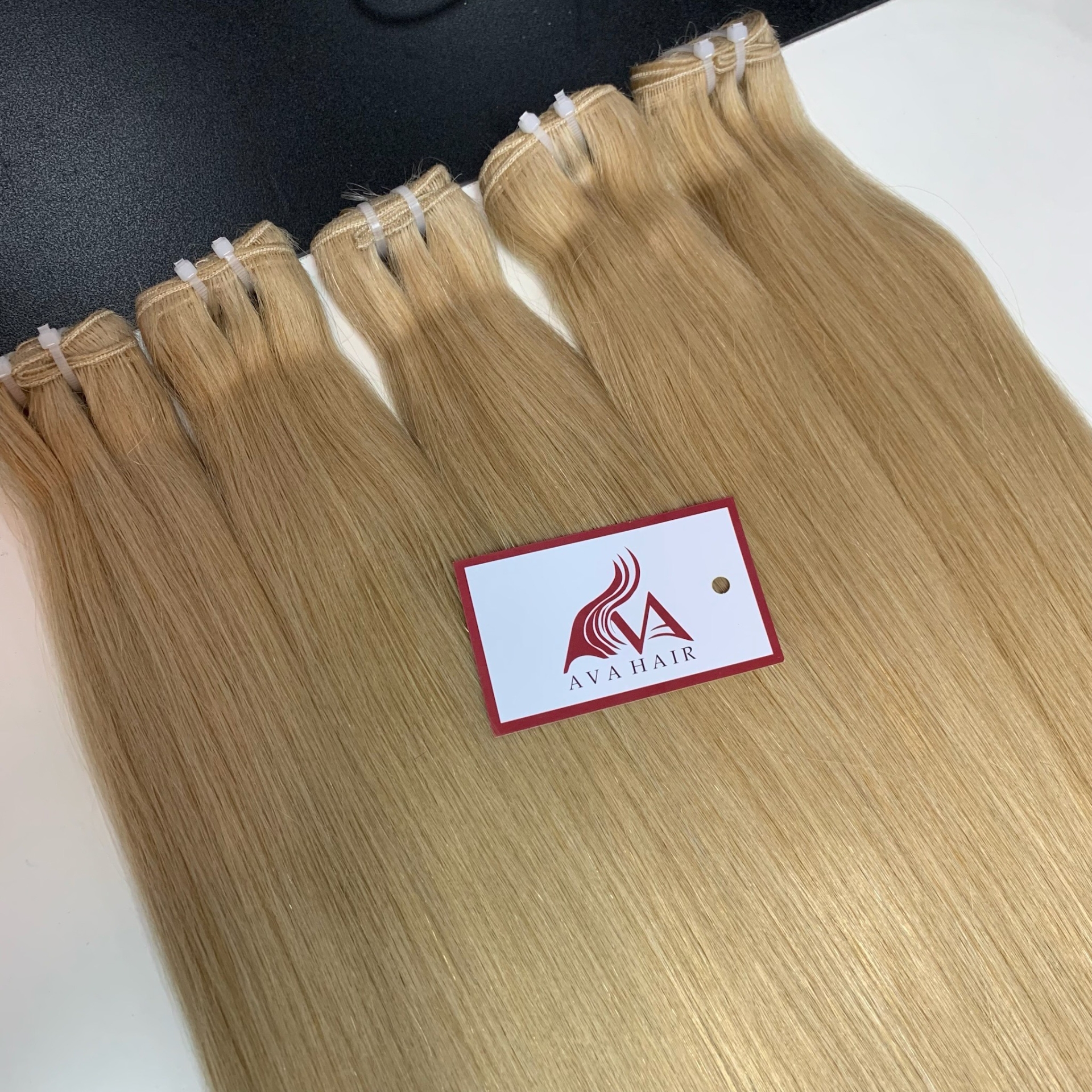 AVA HAIR - COLOR #60 - VIETNAMESE LUXURY WEFT HAIR EXTENSION