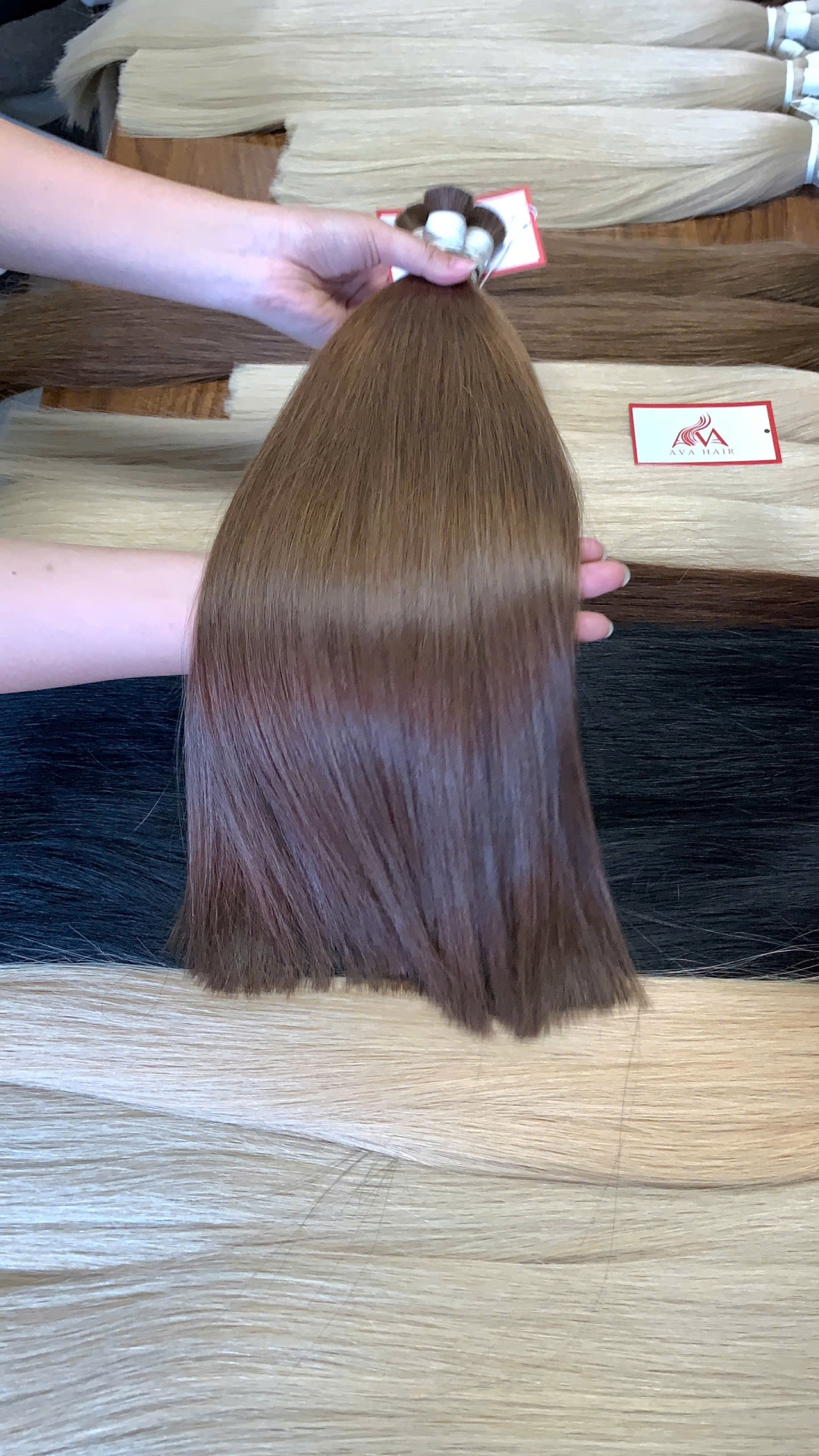 AVAHAIR - BULK HAIR EXTENSIONS- COLO: 6.1 - VIETNAMESE LUXURY HAIR