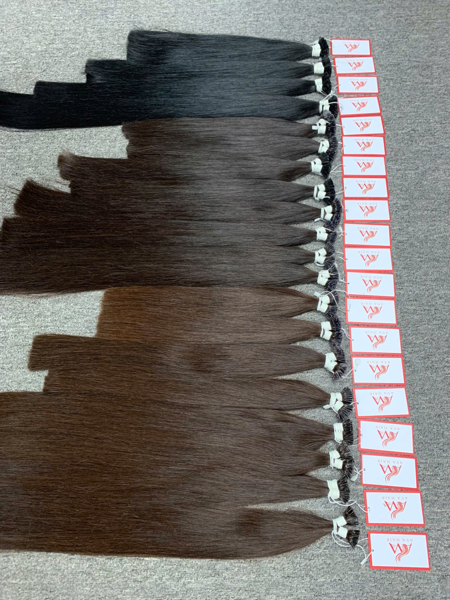 AVAHAIR - NEW COLLECTIONS- HAIR EXTENSIONS- COLOR: VARIOUS COLOR - VIETNAMESE LUXURY HAIR