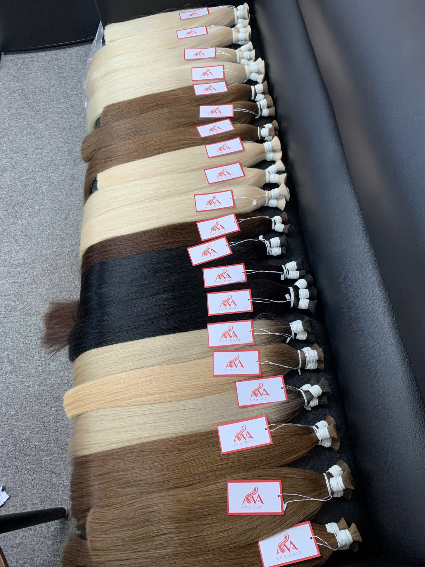 AVAHAIR - NEW COLLECTION B- HAIR EXTENSIONS- COLOR: VARIOUS COLOR - VIETNAMESE LUXURY HAIR