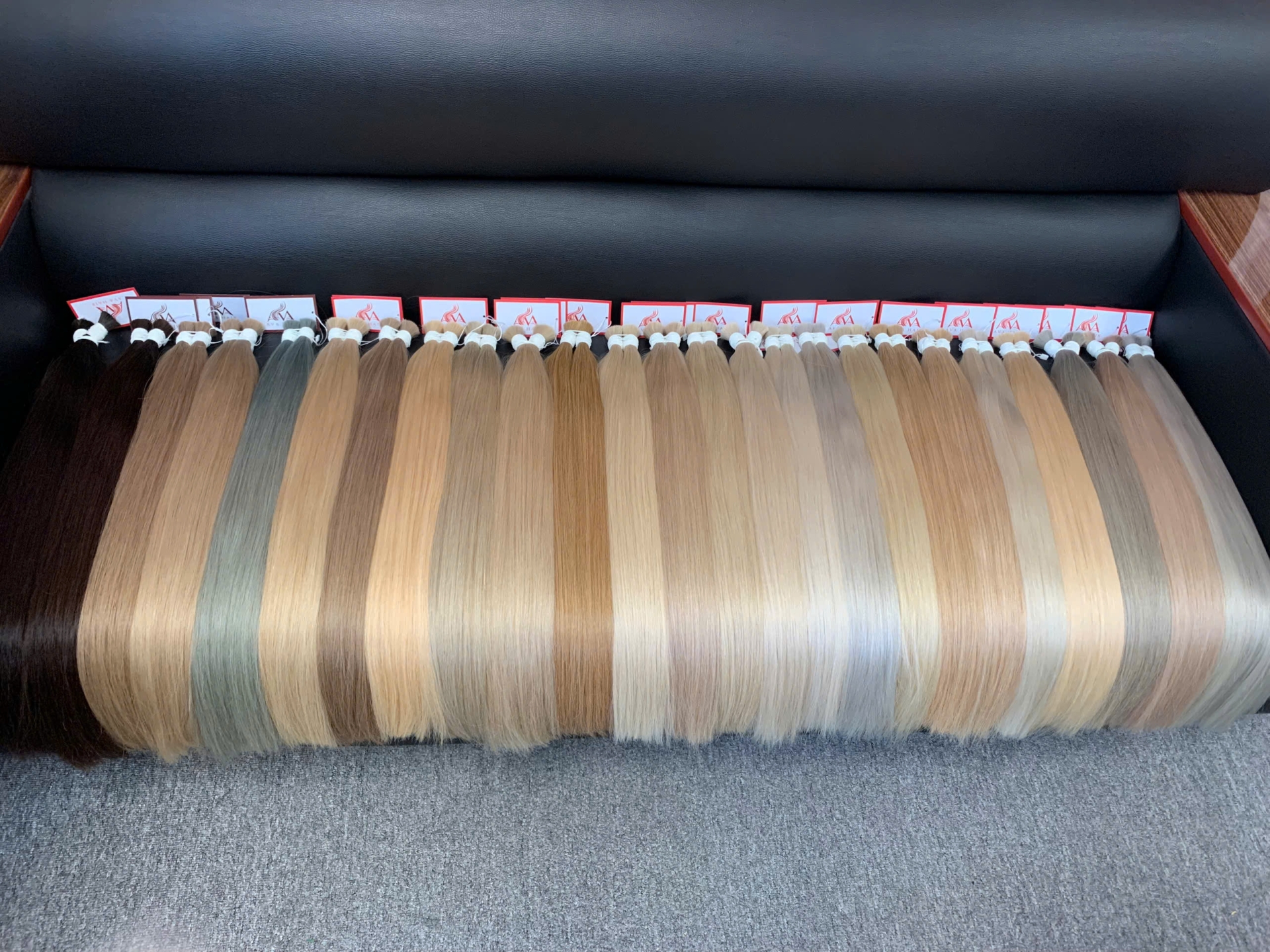 AVAHAIR - NEW COLLECTION C- HAIR EXTENSIONS- COLOR: VARIOUS COLOR - VIETNAMESE LUXURY HAIR