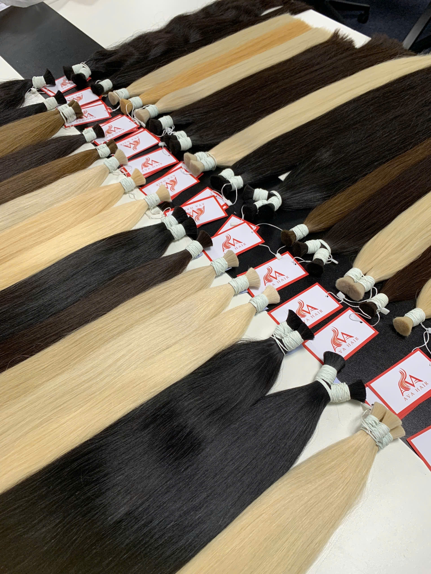 AVAHAIR - AUTUMN COLLECTION 1 - HAIR EXTENSIONS- COLOR: VARIOUS COLOR - VIETNAMESE LUXURY HAIR