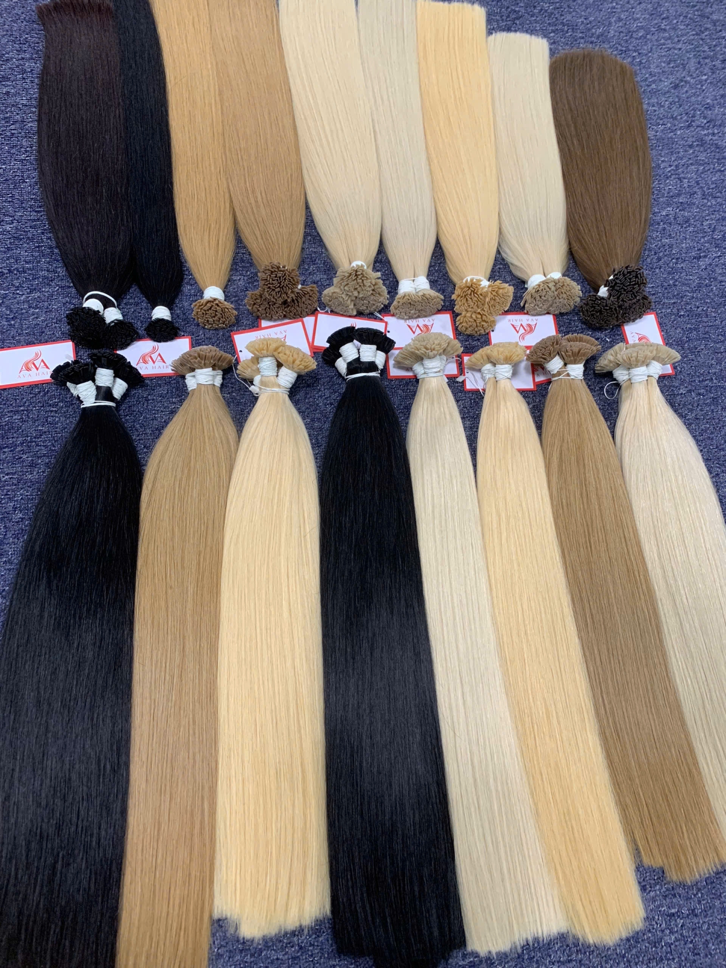 AVAHAIR - AUTUMN COLLECTION 3 - HAIR EXTENSIONS- COLOR: VARIOUS COLOR - VIETNAMESE LUXURY HAIR