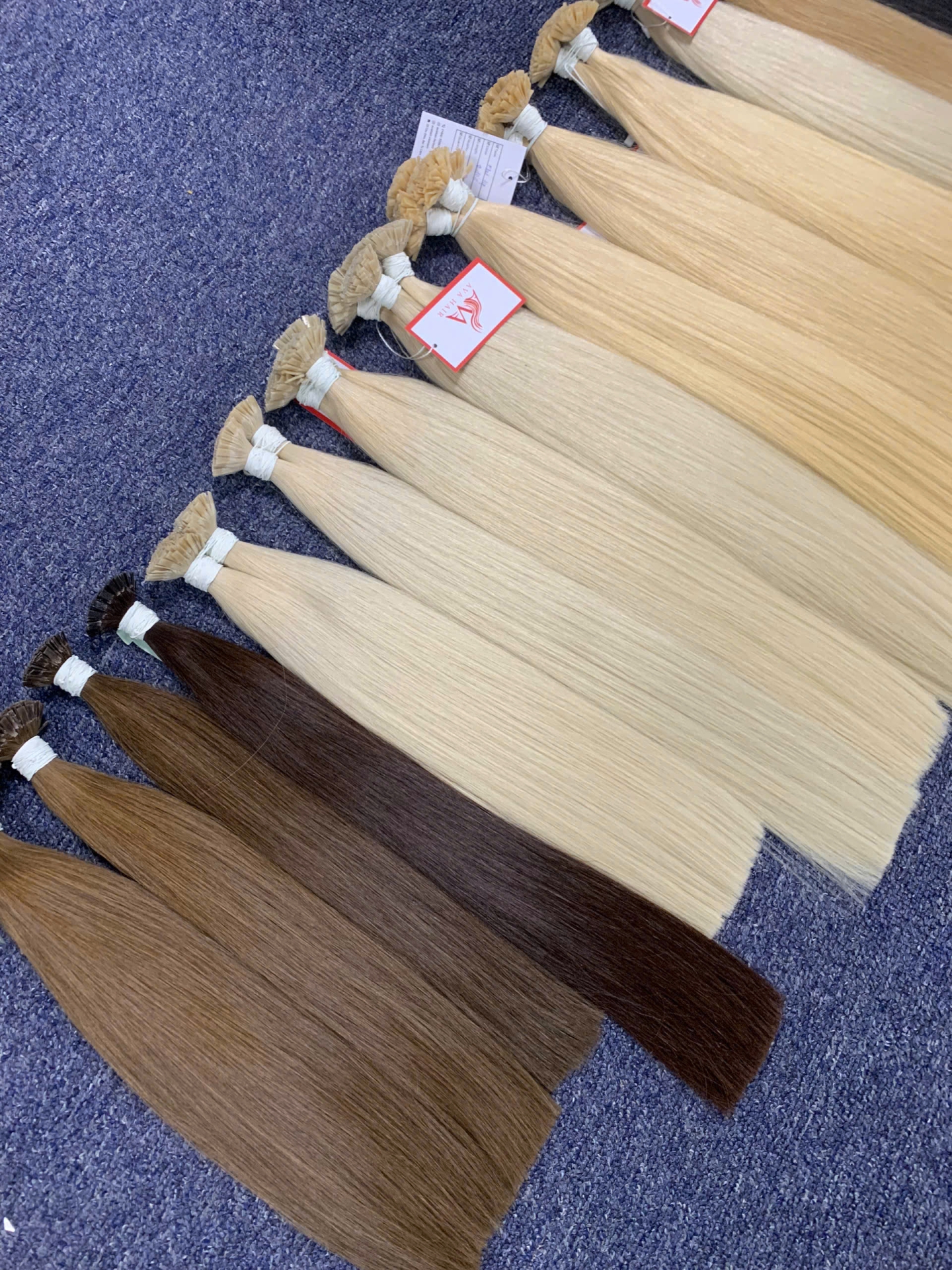 AVAHAIR - AUTUMN COLLECTION 3 - HAIR EXTENSIONS- COLOR: VARIOUS COLOR - VIETNAMESE LUXURY HAIR
