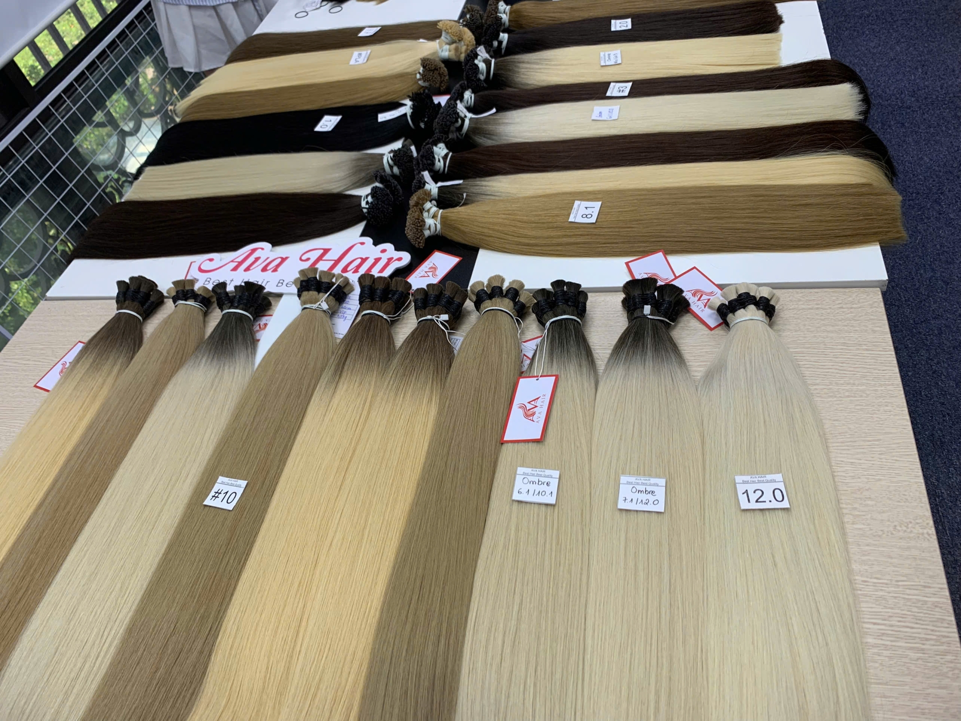 AVAHAIR - AUTUMN COLLECTION 6 - HAIR EXTENSIONS- COLOR: VARIOUS COLOR - VIETNAMESE LUXURY HAIR