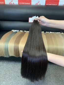 AVAHAIR - BULK HAIR EXTENSIONS- COLOR: 2 ASH - VIETNAMESE LUXURY HAIR