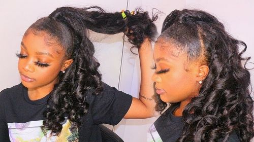 4 Simple Half Up Half Down Hairstyles With Weave
