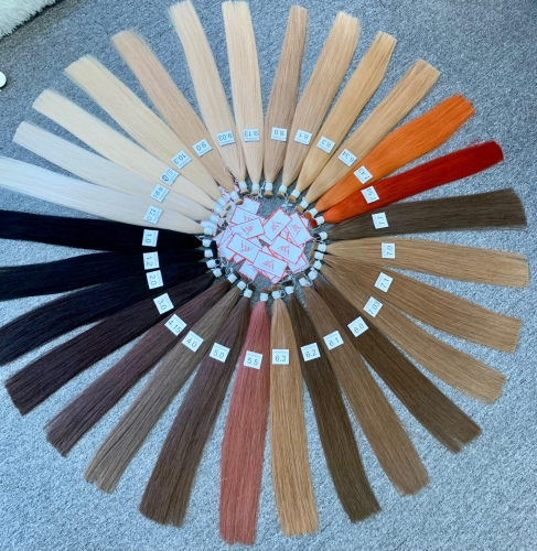 Color Rings Made from 100% Human Hair Extensions