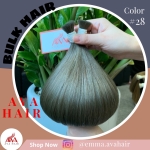 Bulk Hair - Color #28 AVAHAIR LUXURY BULK HAIR VIETNAMESE HUMAN HAIR LONG HAIR NICE COLOR BULK HAIR EXTENSIONS