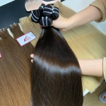 AVA HAIR - COLOR #1 - VIETNAMESE LUXURY WEFT HAIR EXTENSION