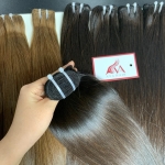 AVA HAIR - COLOR #1 - VIETNAMESE LUXURY WEFT HAIR EXTENSION