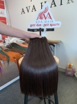 AVA HAIR - COLOR DARK BROWN - VIETNAMESE LUXURY WEFT HAIR EXTENSION