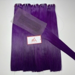 AVA HAIR - COLOR PURPLE  - VIETNAMESE LUXURY WEFT HAIR EXTENSION