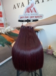 AVA HAIR - COLOR PURGUNDY - VIETNAMESE LUXURY WEFT HAIR EXTENSION