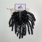 Kinky Curly Black Lace Closure