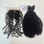 Deep Curly Black Lace Closure