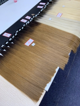 AVAHAIR - FLAT TIP HAIR EXTENSIONS- COLOR: Ombre #6/#8 - VIETNAMESE LUXURY HAIR